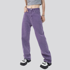Y2k-Farbjeans für Damen