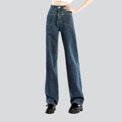 Vintage Damen Straight Jeans