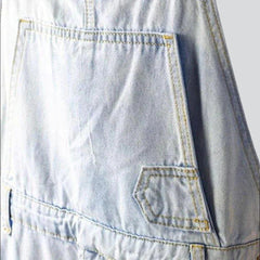 Vintage zerrissener Jeans-Overall für Herren