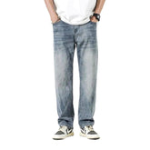 Vaqueros de cintura media para hombre lavados a la piedra