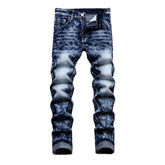 Jeans mit Print-Waschung für Herren