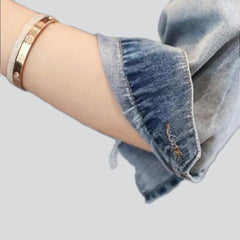 Jeans-Overall im Safari-Stil für Damen