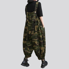 Painted y2k women jeans jumpsuit