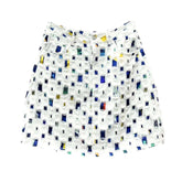 Minifalda vaquera bordada