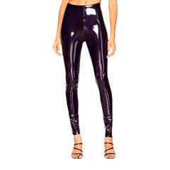 Pantalones vaqueros brillantes de cintura alta