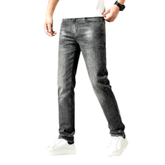 Vaqueros rectos lijados para hombre