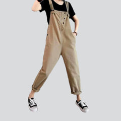 Mono vaquero de mujer en tono liso