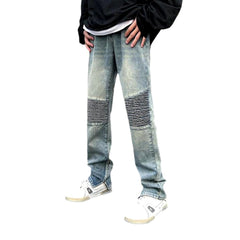 Straight men fashion jeans