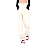 Pantalones vaqueros de mujer color verde claro