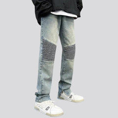 Straight men fashion jeans