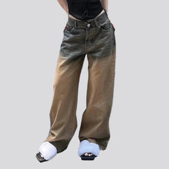 Vaqueros de cintura alta para mujer