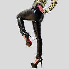 Y2k wax women jean pants