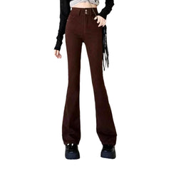 Push-up stonewashed jeans for women
