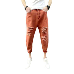 Pantalones vaqueros holgados de color para hombre