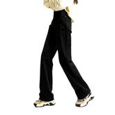 Vaqueros de mujer de color pierna ancha