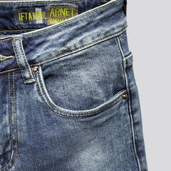 Slim men vintage jeans