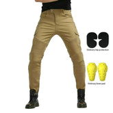 Vaqueros biker cargo color arena