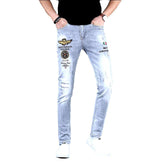Stickerei-Jeans für Herren