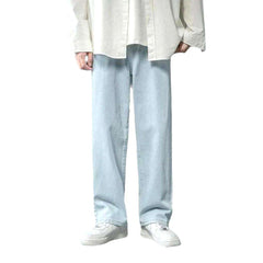 Pantalones vaqueros holgados de estilo urbano coreano