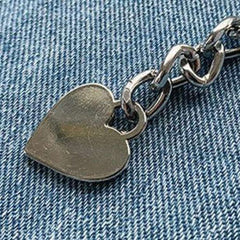 Falda vaquera maxi con abertura frontal