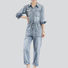 Kurzbeiniger Vintage-Overall für Damen