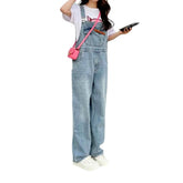 Streetwear Baggy Damen Jeans-Overall