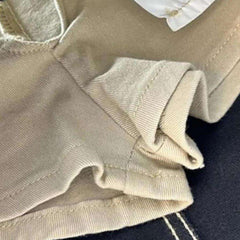 Minifalda vaquera de patchwork en capas