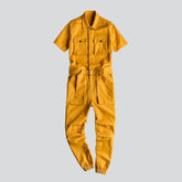 Kurzarm Herren Jeans Overall