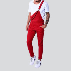 Eng anliegender Jeans-Jumpsuit für Herren