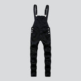 Schmaler Distressed-Jeans-Jumpsuit für Herren