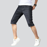 Slim Fit Herren Jeansshorts