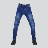 Slim Stonewashed-Reitjeans für Herren