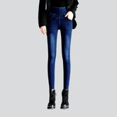 Stonewashed Damen Freizeitjeans