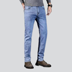 Vaqueros rectos elásticos para hombre
