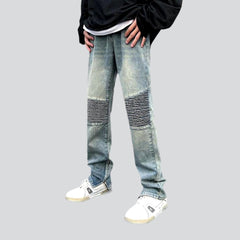 Straight men fashion jeans