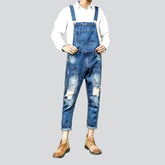 Jeans-Jumpsuit mit gerader Tasche für Herren