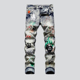 Streetstyle-Jeans mit mittlerer Taille für Herren