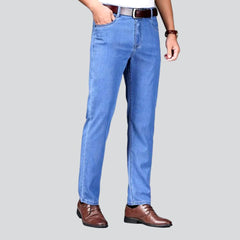 Vaqueros elásticos informales de negocios para hombre