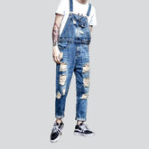 Stylischer Distressed-Jeans-Jumpsuit für Herren