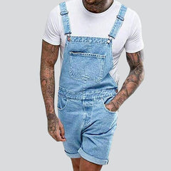 Stylish men denim romper