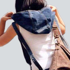 Abnehmbarer ärmelloser Damenoverall