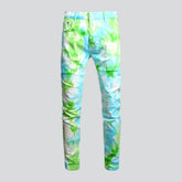 Tie-Die Y2K Herren Skinny Jeans