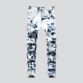 Batik-Jeans im Used-Look für Herren