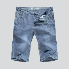 Vintage blaue Jeansshorts für Herren