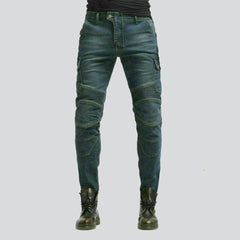 Vintage men biker jeans