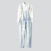 Vintage zerrissener Jeans-Overall für Herren