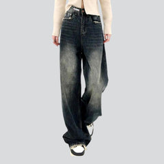Vintage Damenmode Jeans