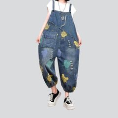 Vintage Damen Jeans Overall