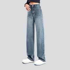 Vintage Damen Straight Jeans