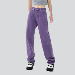 Violette Damen Baggy Jeans